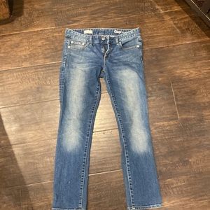 Gap 1969 Real Straight jeans size 27 petite